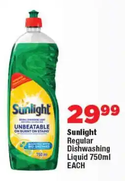 OK Foods Sunlight Regular Dishwashing Liquid offer
