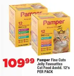 OK Foods Pamper Fine Cuts Jelly Favourites Cat Food Asstd. offer