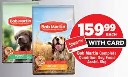 OK Foods Bob Martin Complete Condition Dog Food Asstd. offer
