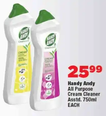 OK Foods Handy Andy All Purpose Cream Cleaner Asstd. offer