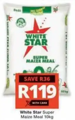 Checkers White Star Super Maize Meal offer