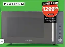 Checkers Platinum Mirror Finish Microwave offer