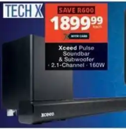 Checkers Xceed Pulse Soundbar & Subwoofer offer