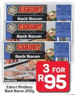 Pick n Pay Hypermarket Eskort Rindless Back Bacon offer