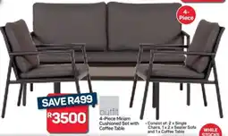 Pick n Pay Hypermarket Outfit Miriam Cushioned Set with Coffee Table offer