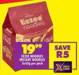 Shoprite Eezee noodles instant noodles offer
