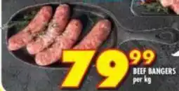 Shoprite Beef bangers offer