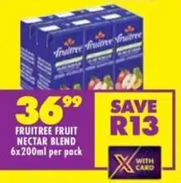 Shoprite Fruitree fruit nectar blend offer