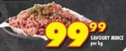 Shoprite Savoury mince offer