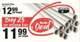 Build It Conduit Pipe offer