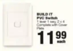 Build It BUILD IT PVC Switch offer