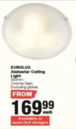 Build It EUROLUX Alabaster Ceiling Light offer