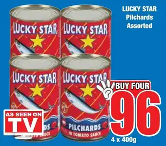 Boxer Superstores LUCKY STAR Pilchards Assorted offer