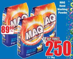 Boxer Superstores MAQ Hand Washing Powder offer