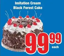 Boxer Superstores Imitation Cream Black Forest Cake offer