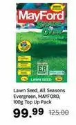 Leroy Merlin Mayford Lawn Seed, All Seasons Evergreen Top Up Pack-100g offer