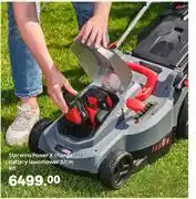Leroy Merlin Sterwins Power X Change Battery Lawnmower 37cm Kit offer
