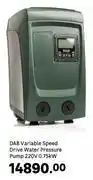 Leroy Merlin DAB Variable Speed Drive Water Pressure Pump 220V 0.75Kw offer