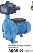 Leroy Merlin Max Pumps Centrifugal Booster Pump 0.75Kw offer