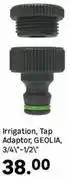 Leroy Merlin Geolia Irrigation Tap Adaptor 3/4-1/2 offer