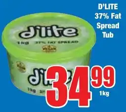 Boxer Superstores D'LITE 37% Fat Spread Tub offer