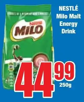 Boxer Superstores NESTLÉ Milo Malt Energy Drink offer