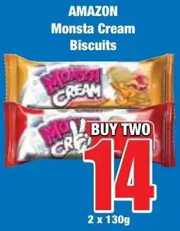 Boxer Superstores AMAZON Monsta Cream Biscuits offer