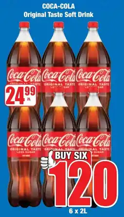 Boxer Superstores COCA-COLA Original Taste Soft Drink offer