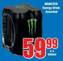 Boxer Superstores MONSTER Energy Drink Assorted offer