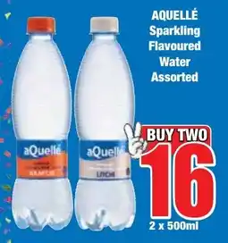 Boxer Superstores AQUELLÉ Sparkling Flavoured Water Assorted offer