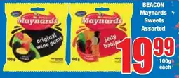 Boxer Superstores BEACON Maynards Sweets Assorted offer