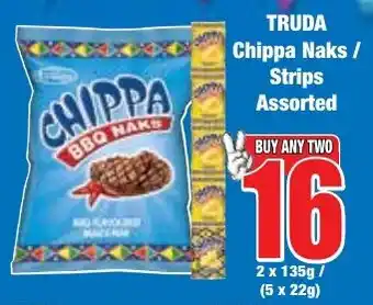 Boxer Superstores TRUDA Chippa Naks/ Strips Assorted offer