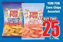 Boxer Superstores YUM FUN Corn Chips Assorted offer