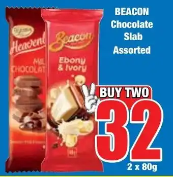 Boxer Superstores BEACON Chocolate Slab Assorted offer