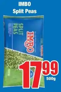 Boxer Superstores IMBO Split Peas offer