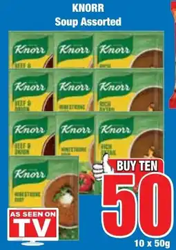 Boxer Superstores KNORR Soup Assorted offer