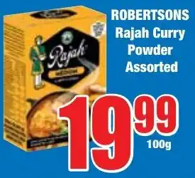 Boxer Superstores ROBERTSONS Rajah Curry Powder Assorted offer