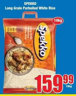 Boxer Superstores SPEKKO Long Grain Parboiled White Rice offer