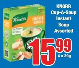 Boxer Superstores KNORR Cup-A-Soup Instant Soup Assorted offer