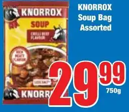 Boxer Superstores KNORROX Soup Bag Assorted offer