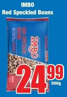 Boxer Superstores IMBO Red Speckled Beans offer