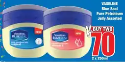 Boxer Superstores VASELINE Blue Seal Pure Petroleum Jelly Assorted offer