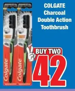 Boxer Superstores COLGATE Charcoal Double Action Toothbrush offer