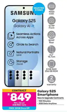Game SAMSUNG Galaxy S25 Smartphone offer