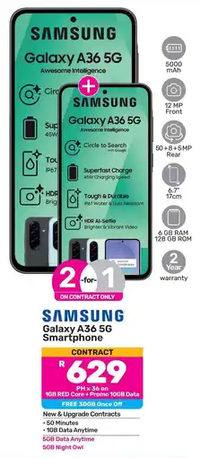 Game SAMSUNG Galaxy A36 5G Smartphone offer