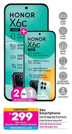 Game HONOR X6c Smartphone offer