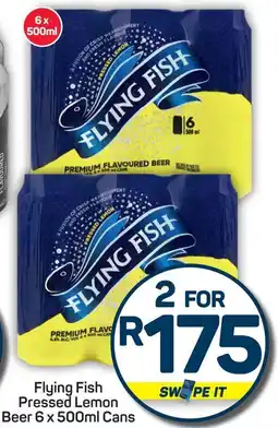 Pick n Pay Flying Fish Pressed Lemon Beer Cans offer