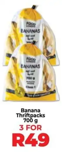 Food Lover's Market Banana Thriftpacks offer