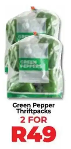 Food Lover's Market Green Pepper Thriftpacks offer
