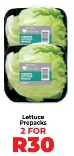 Food Lover's Market Lettuce Prepacks offer